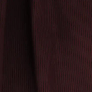 Deep Maroon Pinstripe Stretch
