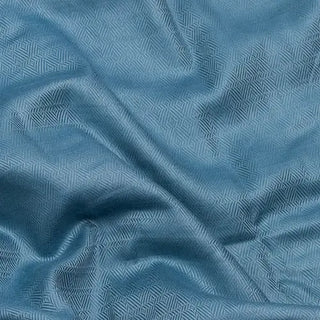 Slate Blue Dobby Chevron