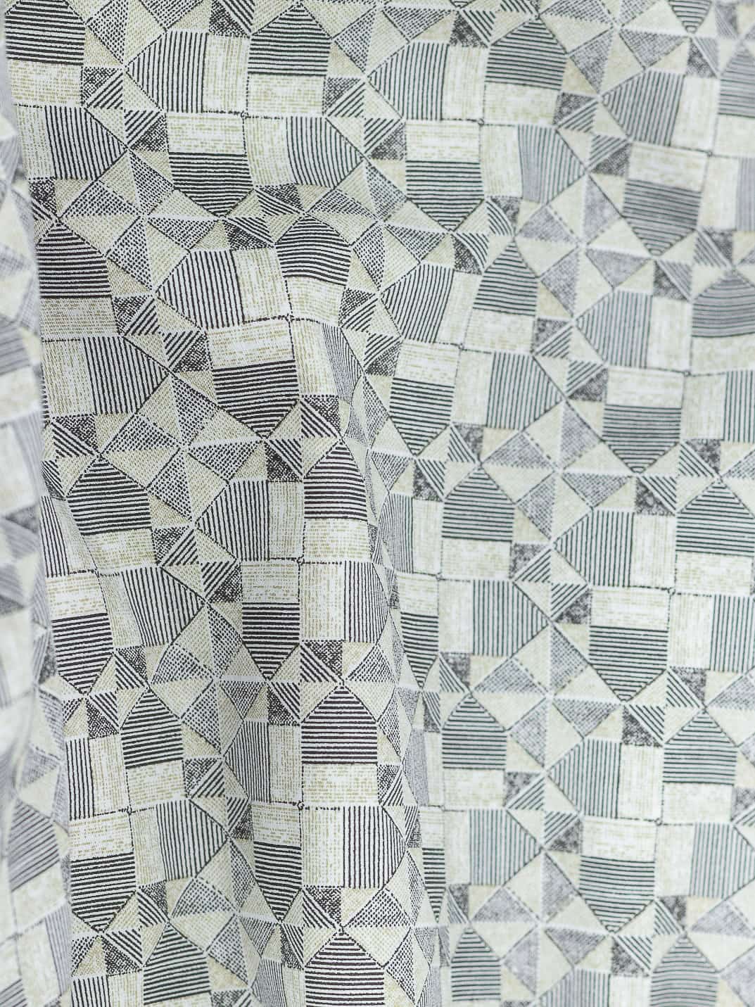 Pebble Grey Origami Print