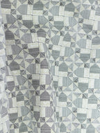 Pebble Grey Origami Print