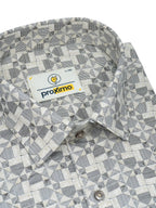 Pebble Grey Origami Print