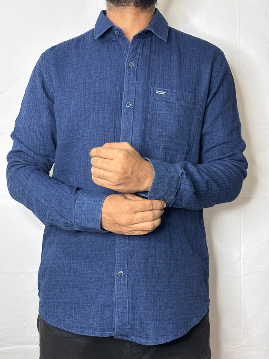 Denim Plain Shirt (default)