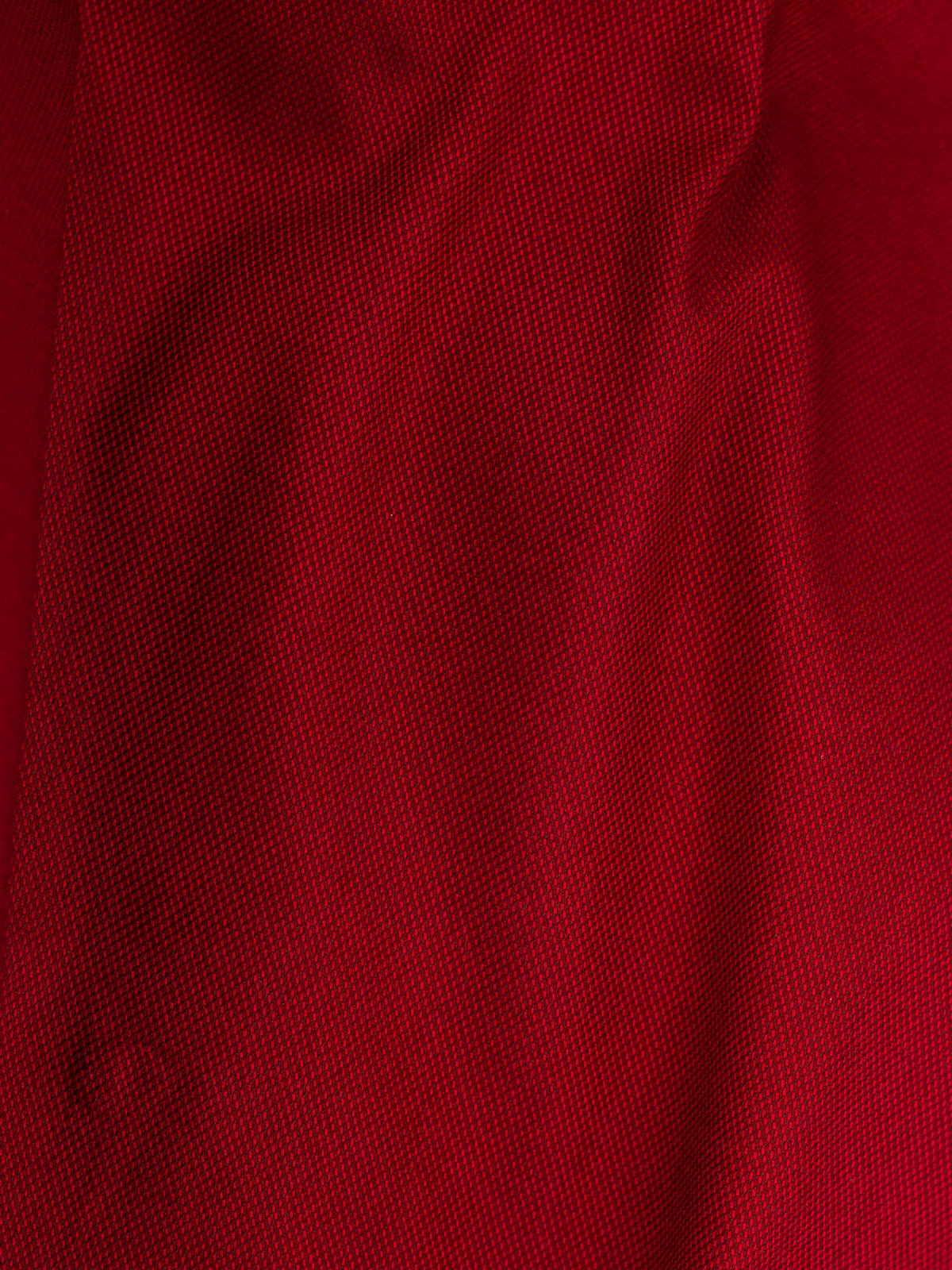 Grainline Crimson Red Plain Shirt