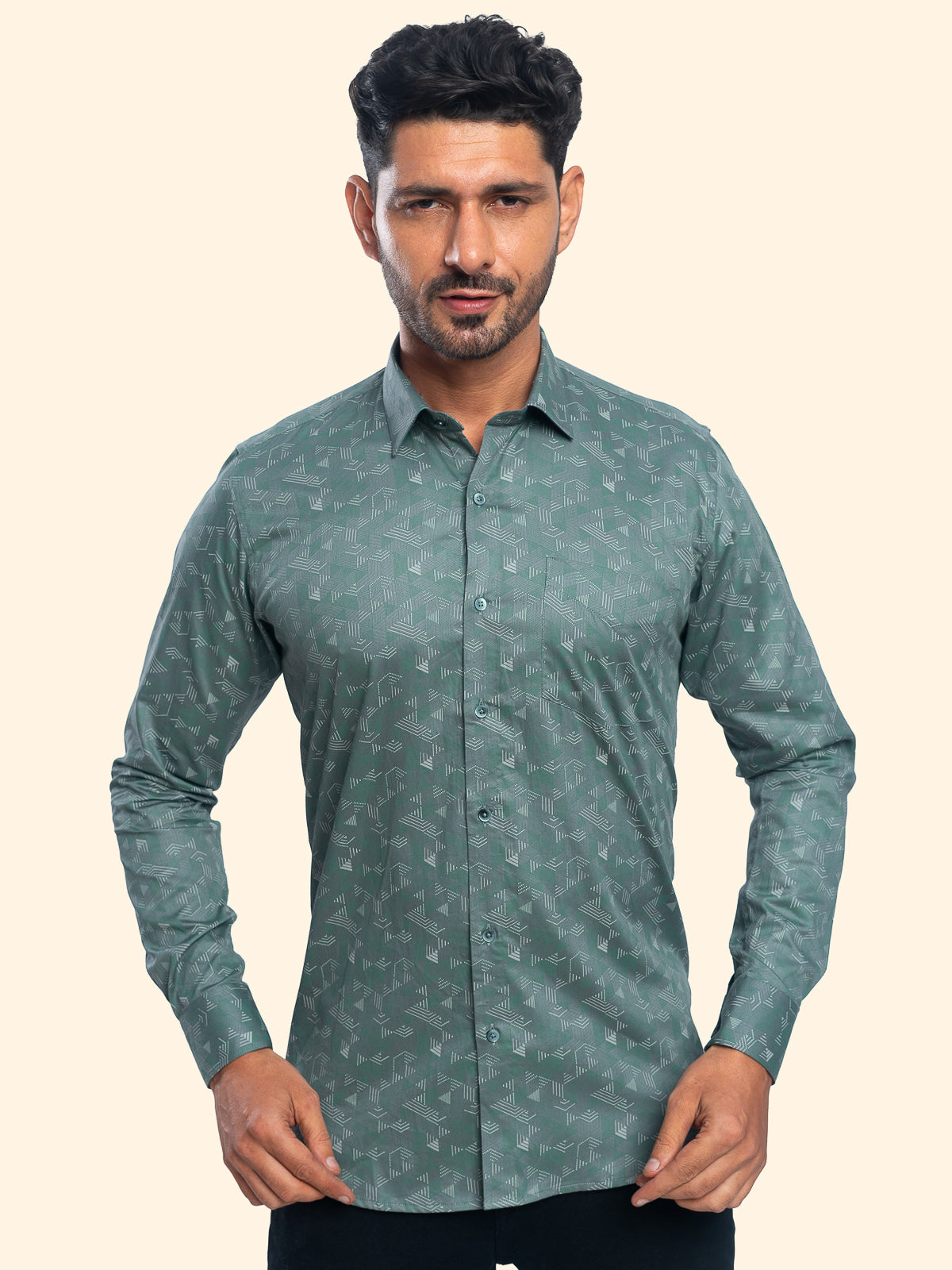 Nexus-Forest Printed Shirt