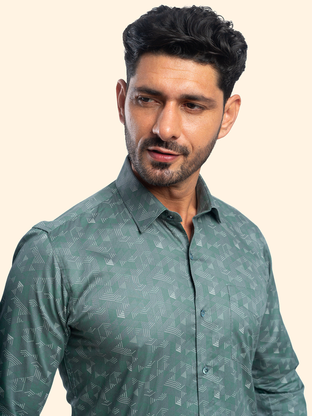 Nexus-Forest Printed Shirt