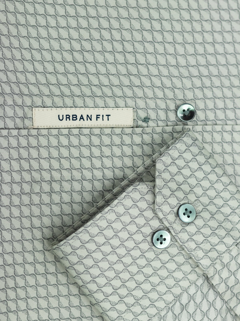 Ripple Sage Olive Printed Shirt