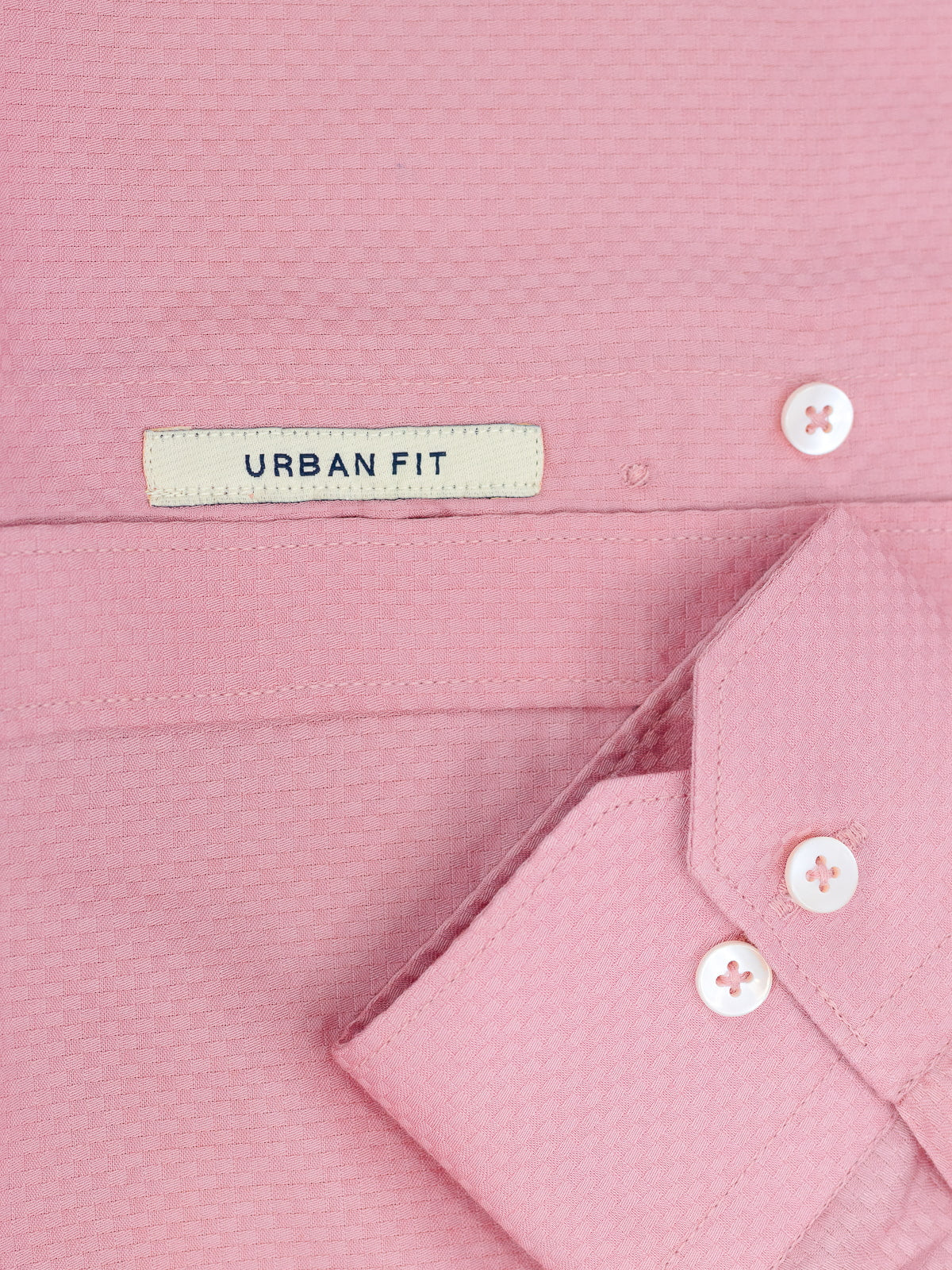 Rusty Pink Dobby Solid Shirt