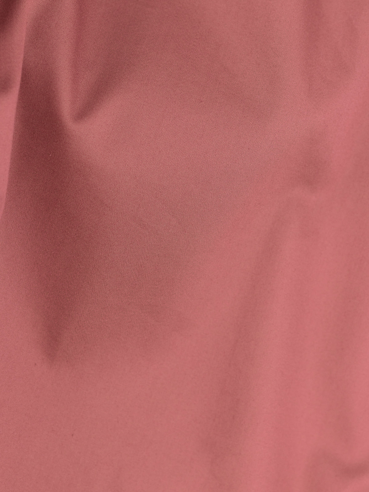 Solid Stretch Shirt in Muted Red