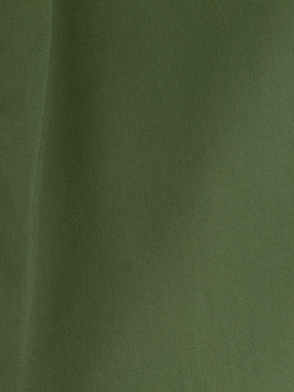 Solid Stretch Shirt in Olive Green