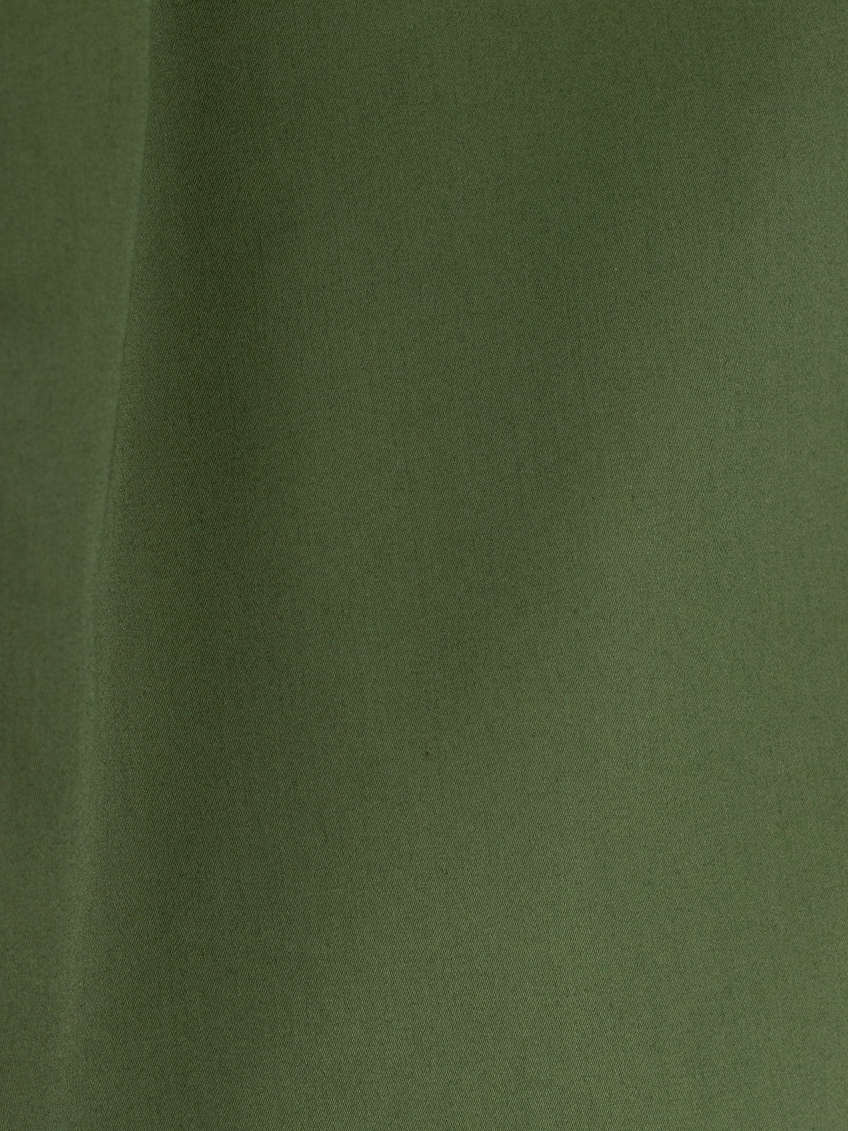 Olive Green Lycra Plain Shirt