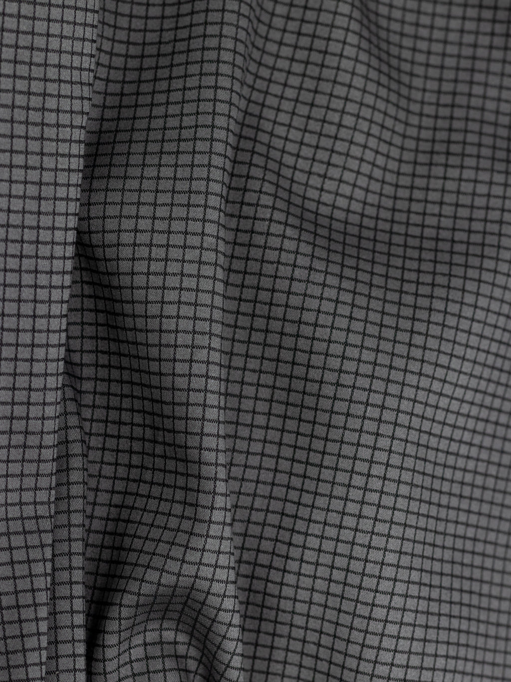 Oxford Grid Black Checked Shirt