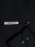 Onyx Jet Satin-Touch Shirt