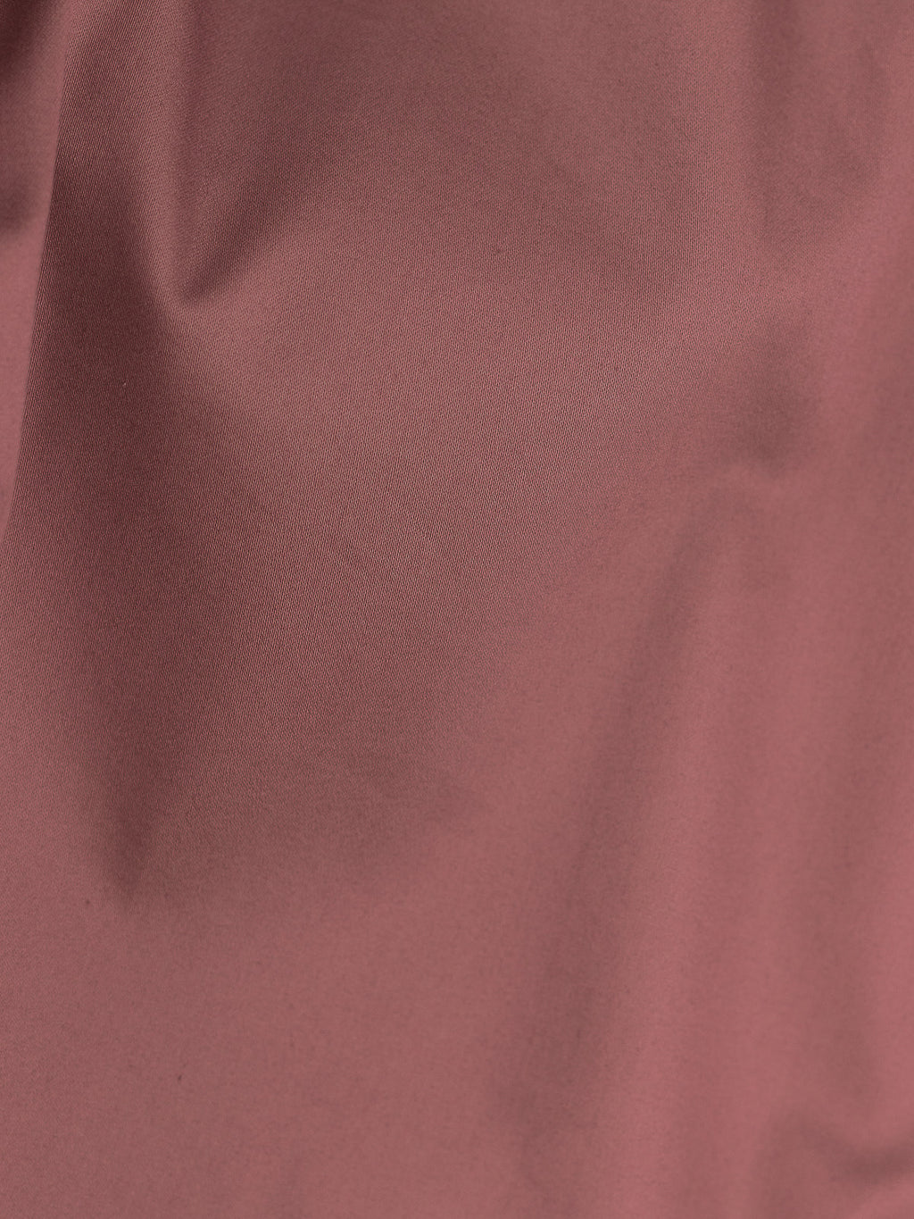 Solid Stretch Shirt in Muted Red