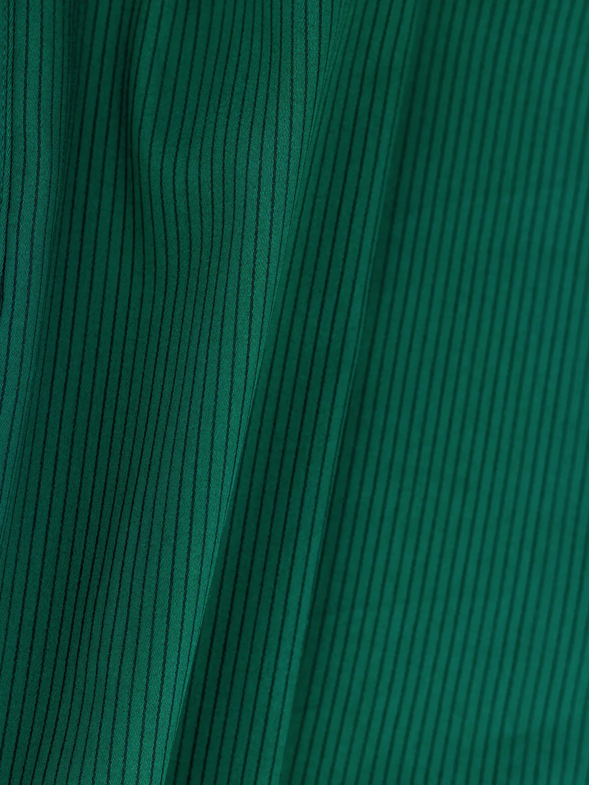 Emerald Green Pinstripe Stretch