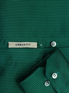 Emerald Green Pinstripe Stretch