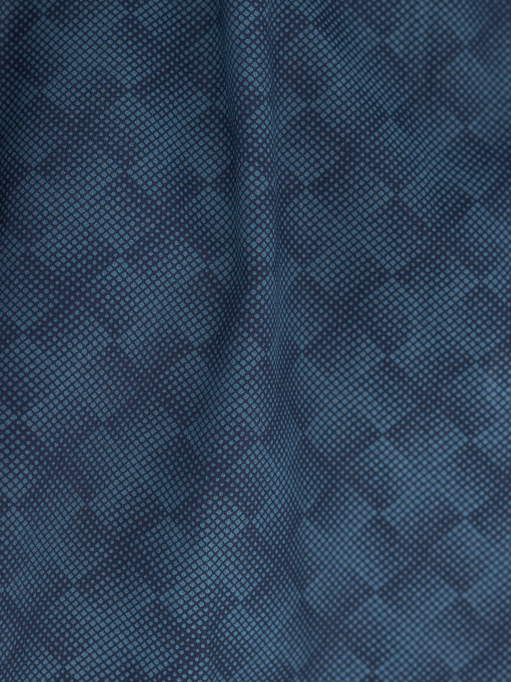 Geometric Print Shirt in Ocean Blue