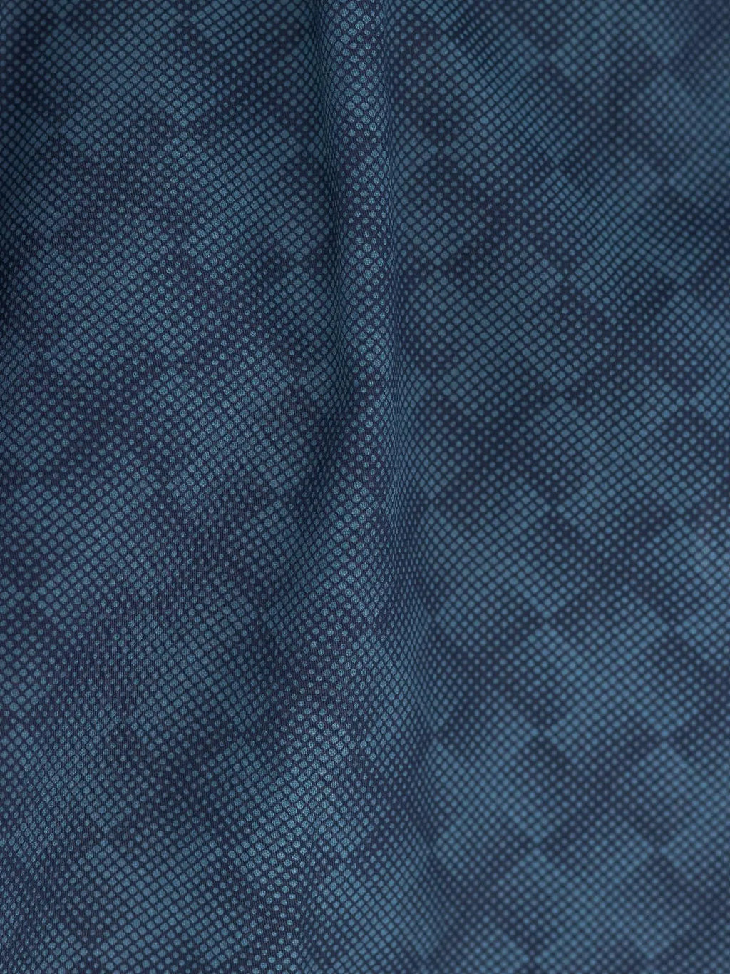 Midnight Blue Digital Pixel Print