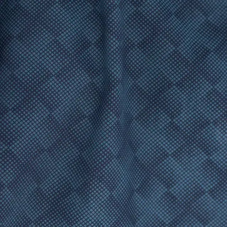 Midnight Blue Digital Pixel Print