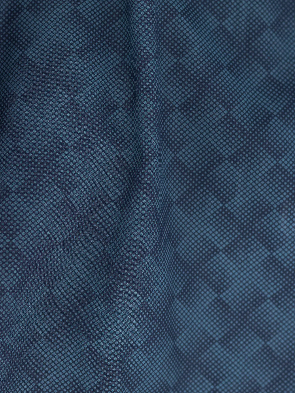 Midnight Blue Digital Pixel Print