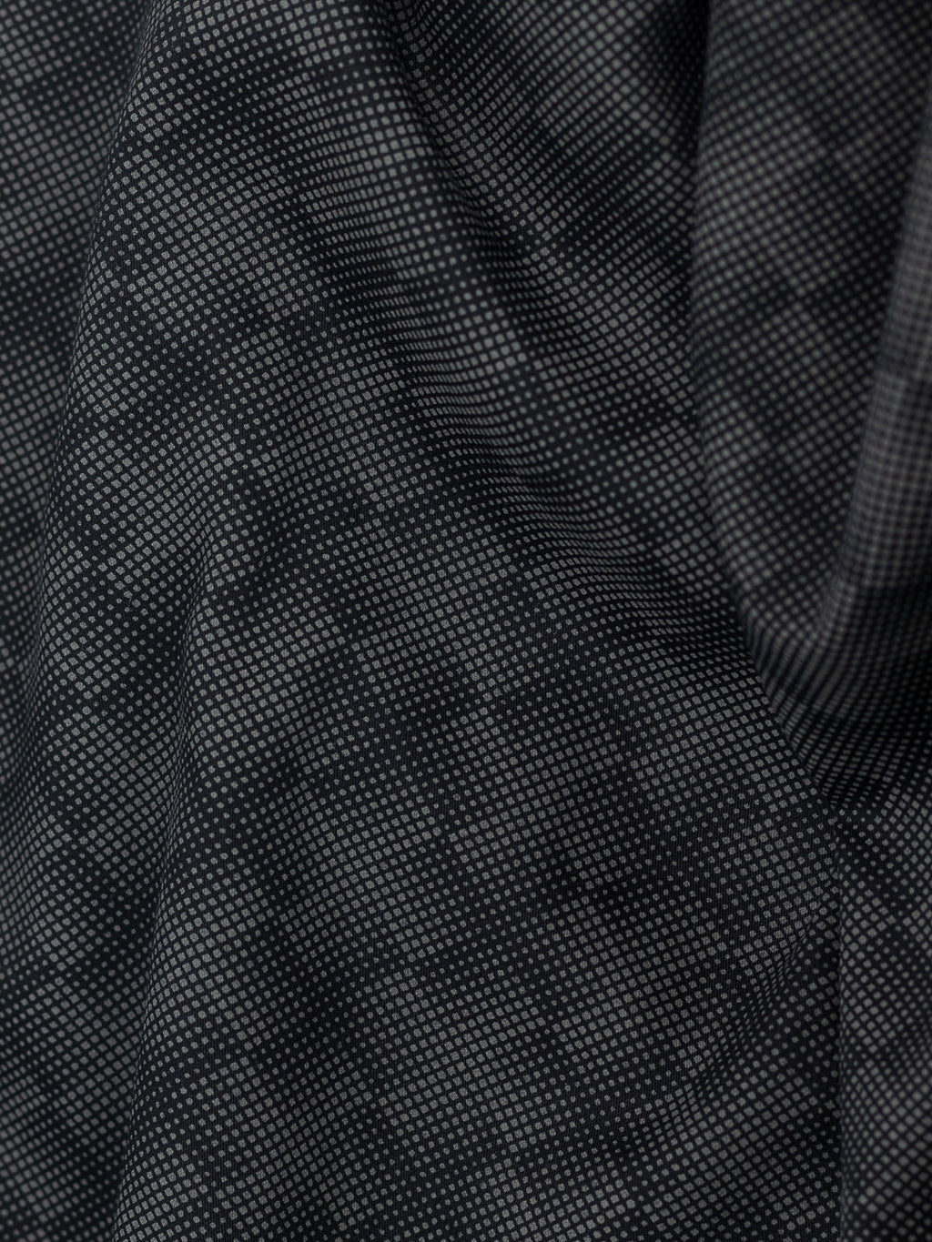 Geometric Print Shirt in Black