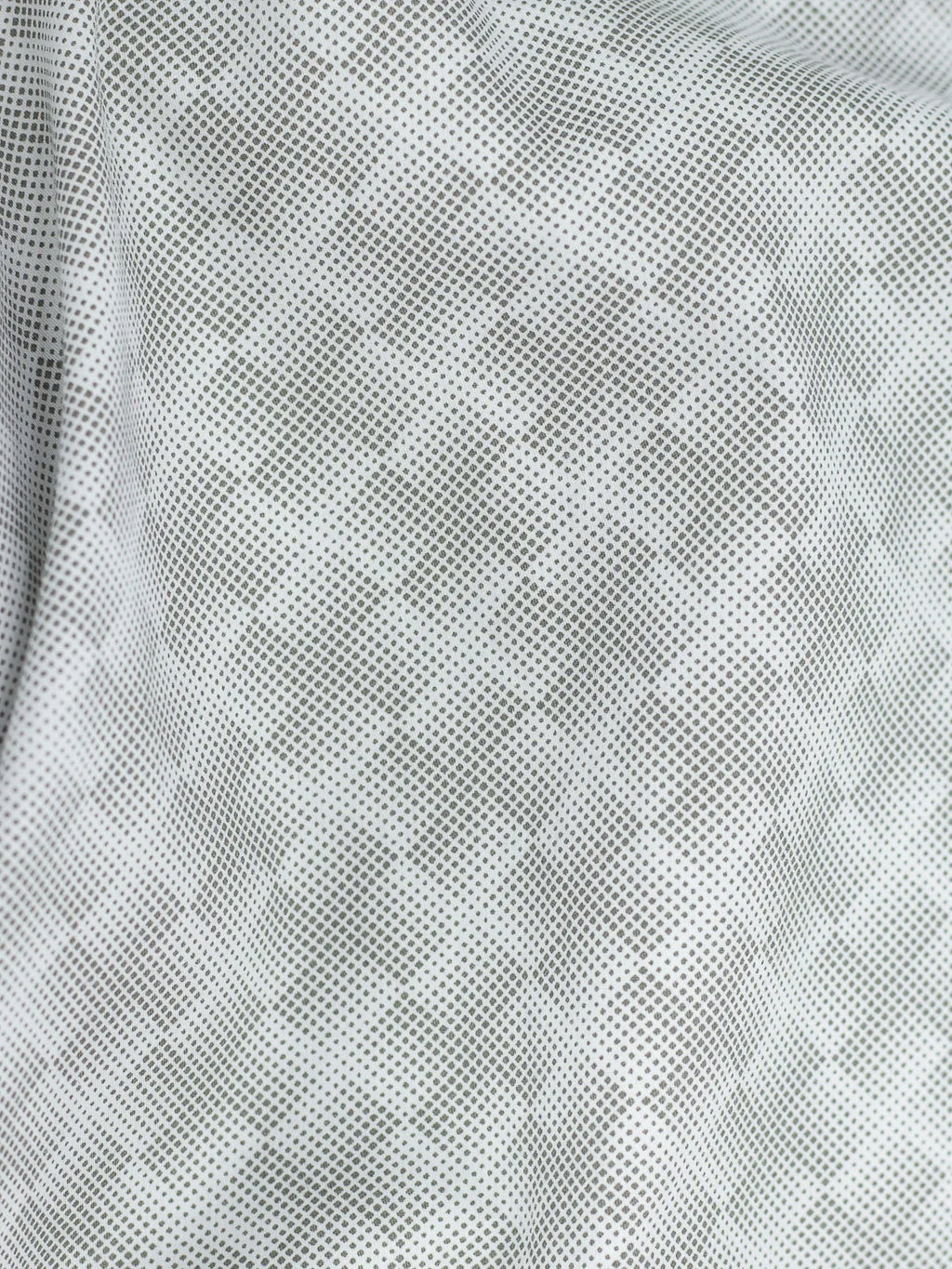Ash Grey Digital Pixel Print