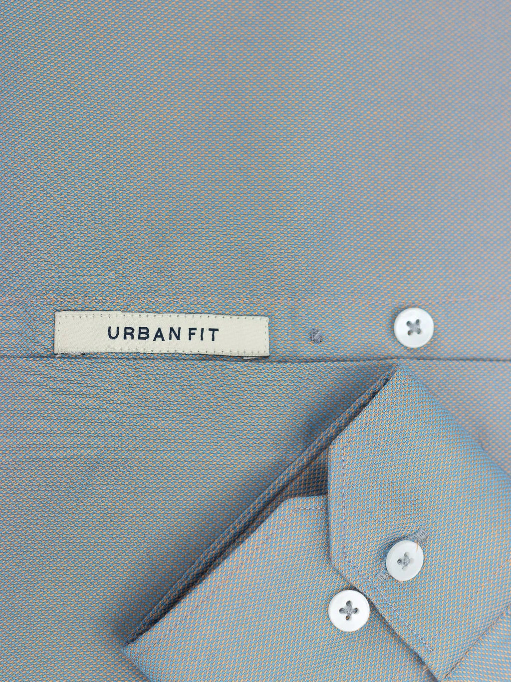 Mineral Blue Solid Textured Stretch