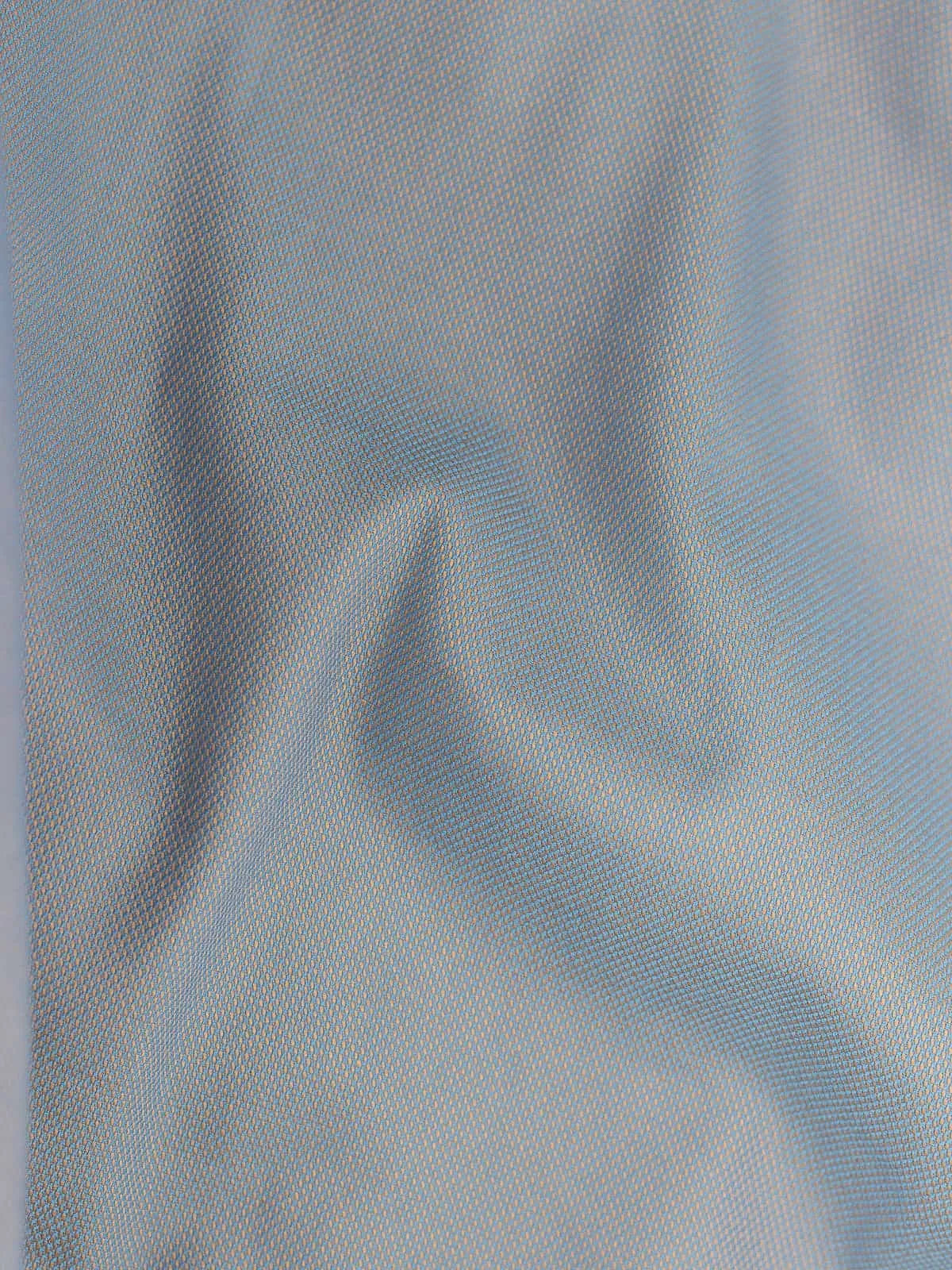 Mineral Blue Solid Textured Stretch