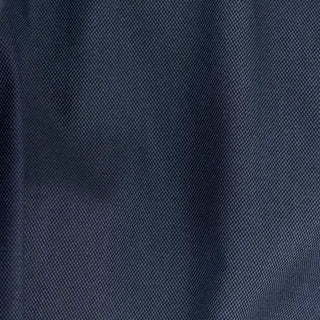 Deep Navy Solid Textured Stretch