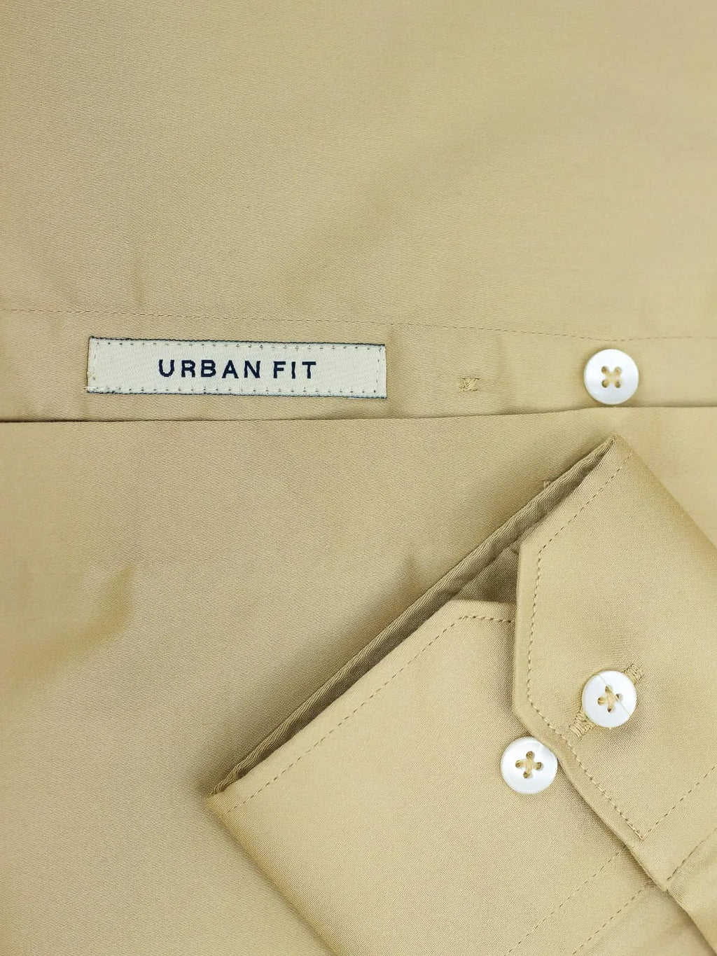 Desert Khaki Solid Stretch