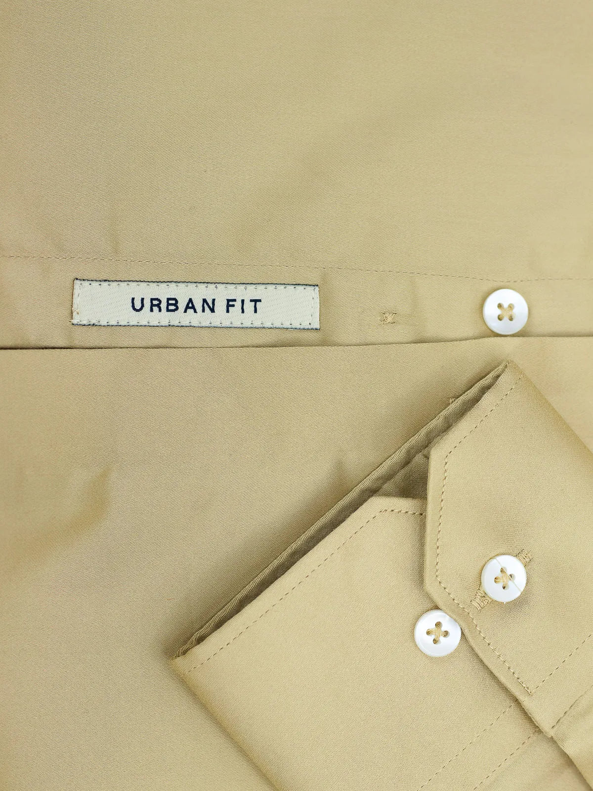 Desert Khaki Solid Stretch