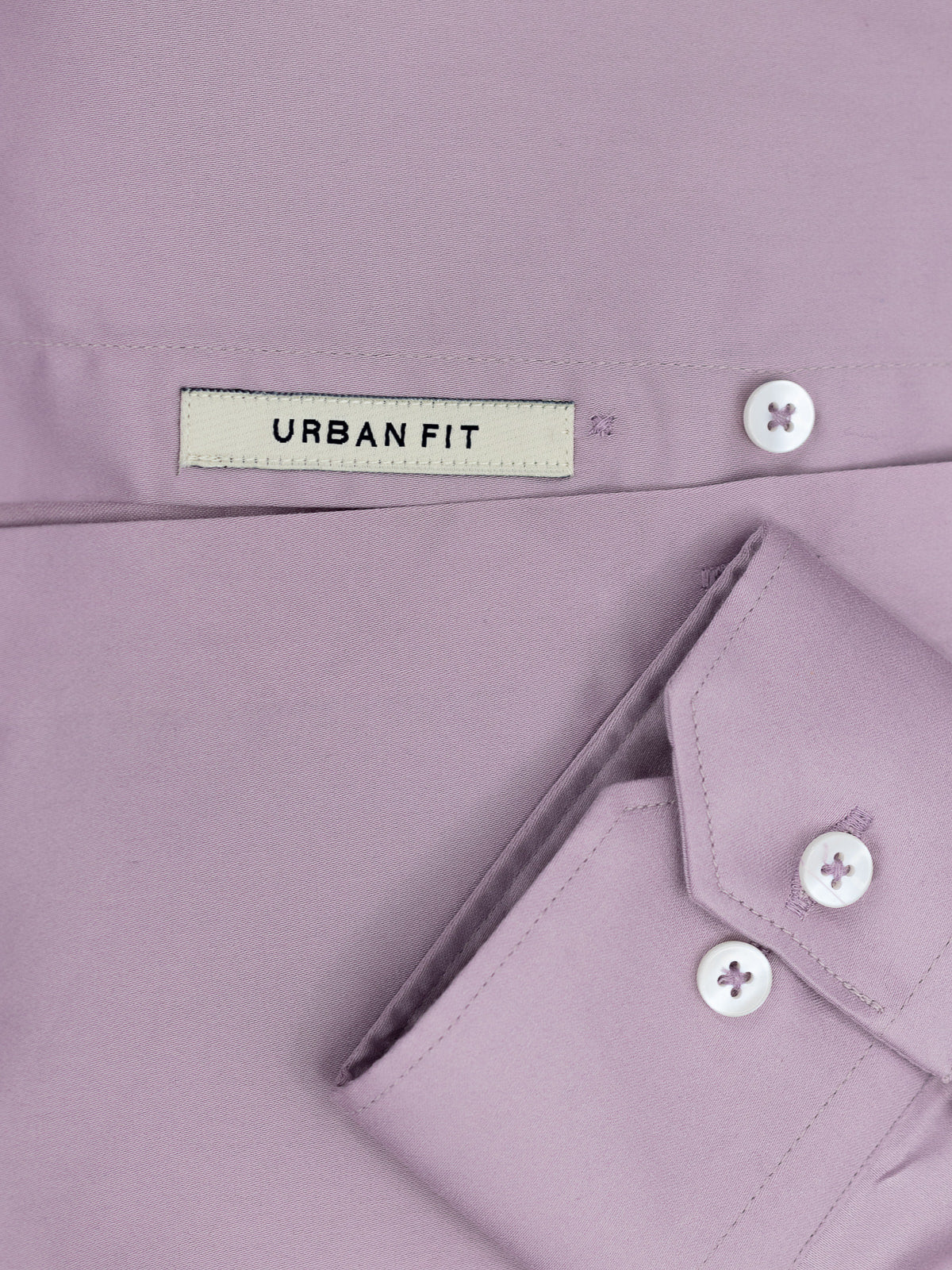 Solid Stretch Shirt in Lavender