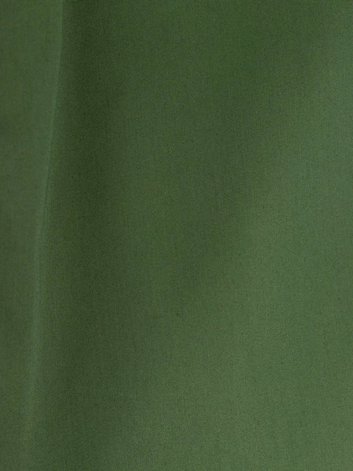 Moss Olive Solid Stretch