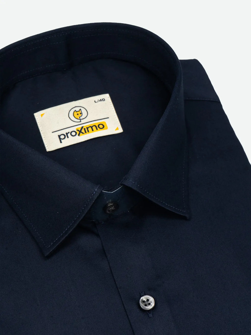 Classic Navy Solid Stretch
