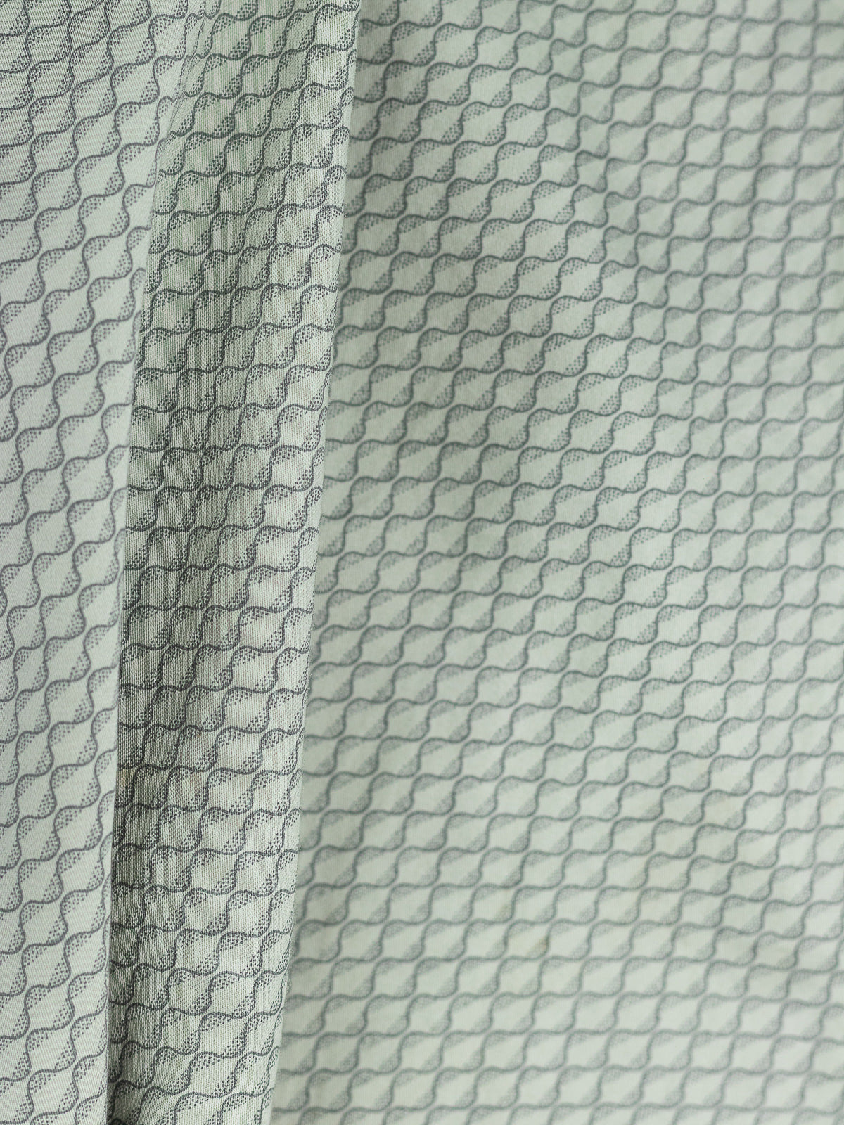 Patterned Shirt in Sage Green