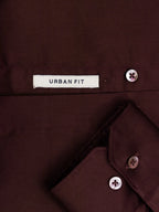 Rich Maroon Solid Stretch