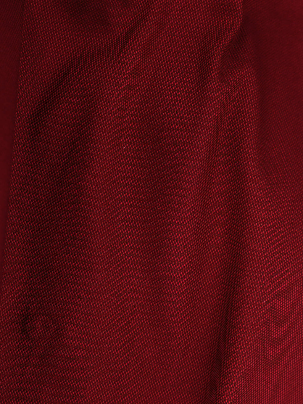 Textured Stretch Shirt in Crimson Red