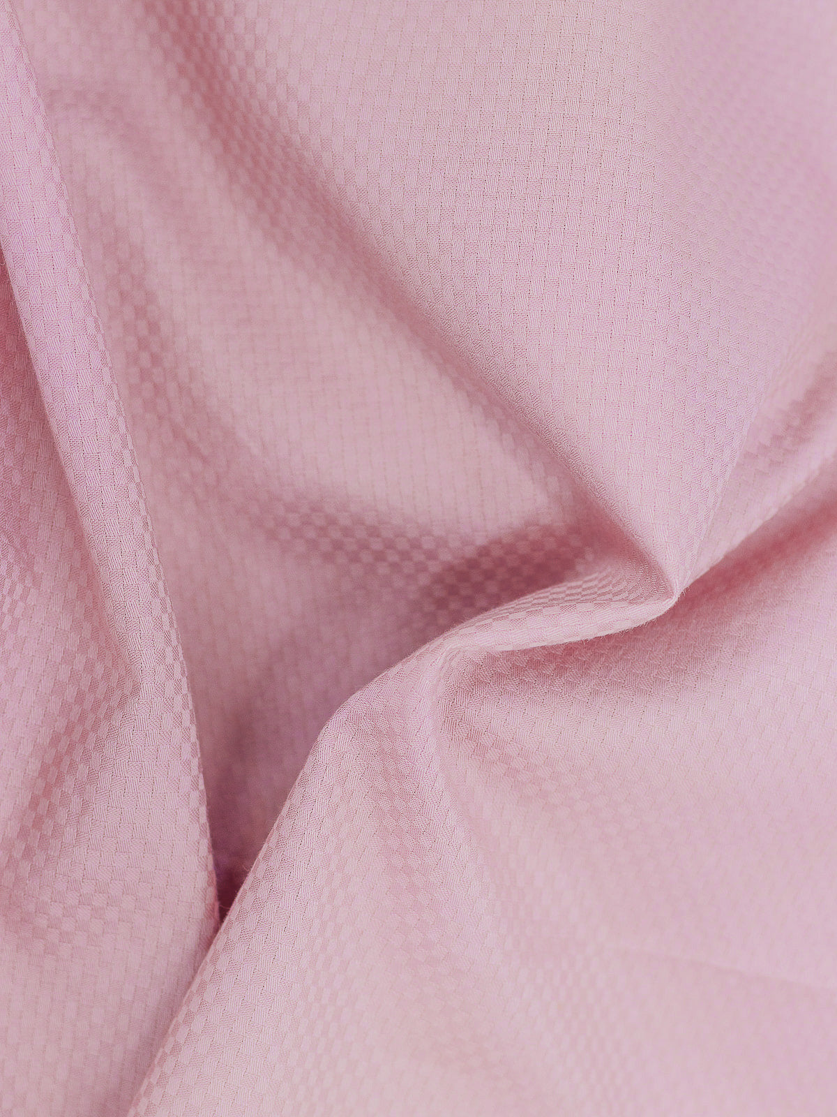 Textured Dobby Shirt in Dusty Pink