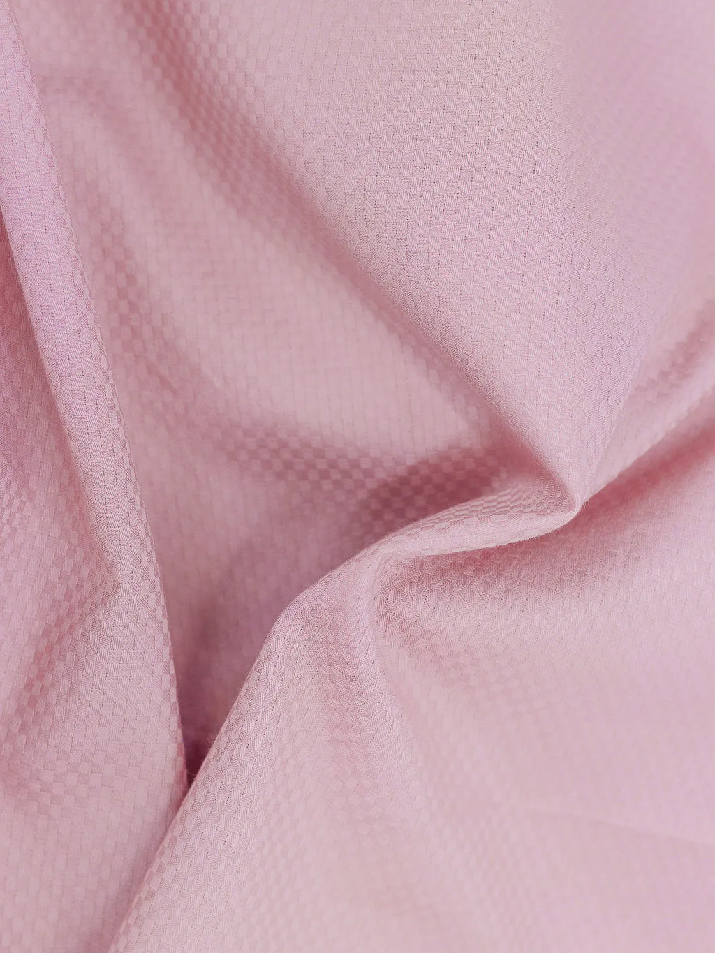 Blossom Pink Basket-Weave Dobby