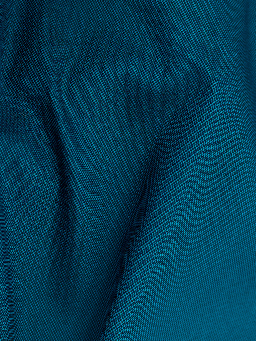 Textured Stretch Shirt in Emerald Green