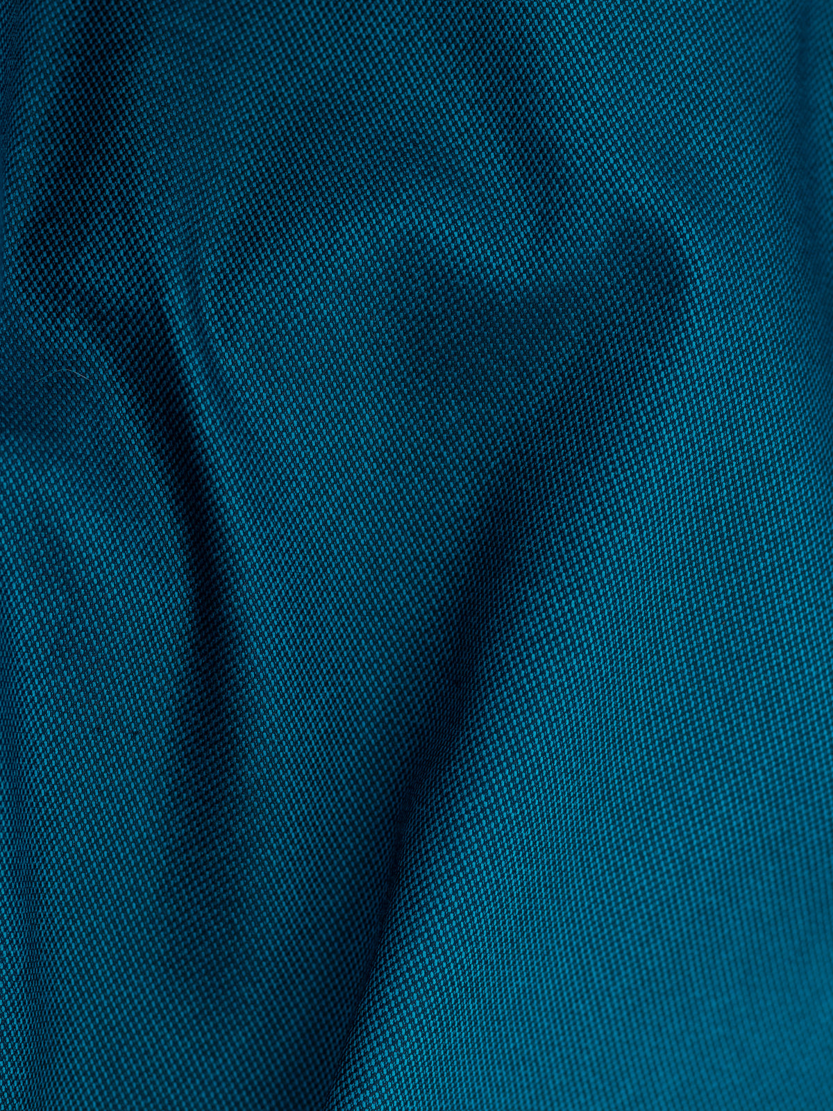 Textured Stretch Shirt in Emerald Green