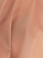 Warm Peach Solid Textured Stretch