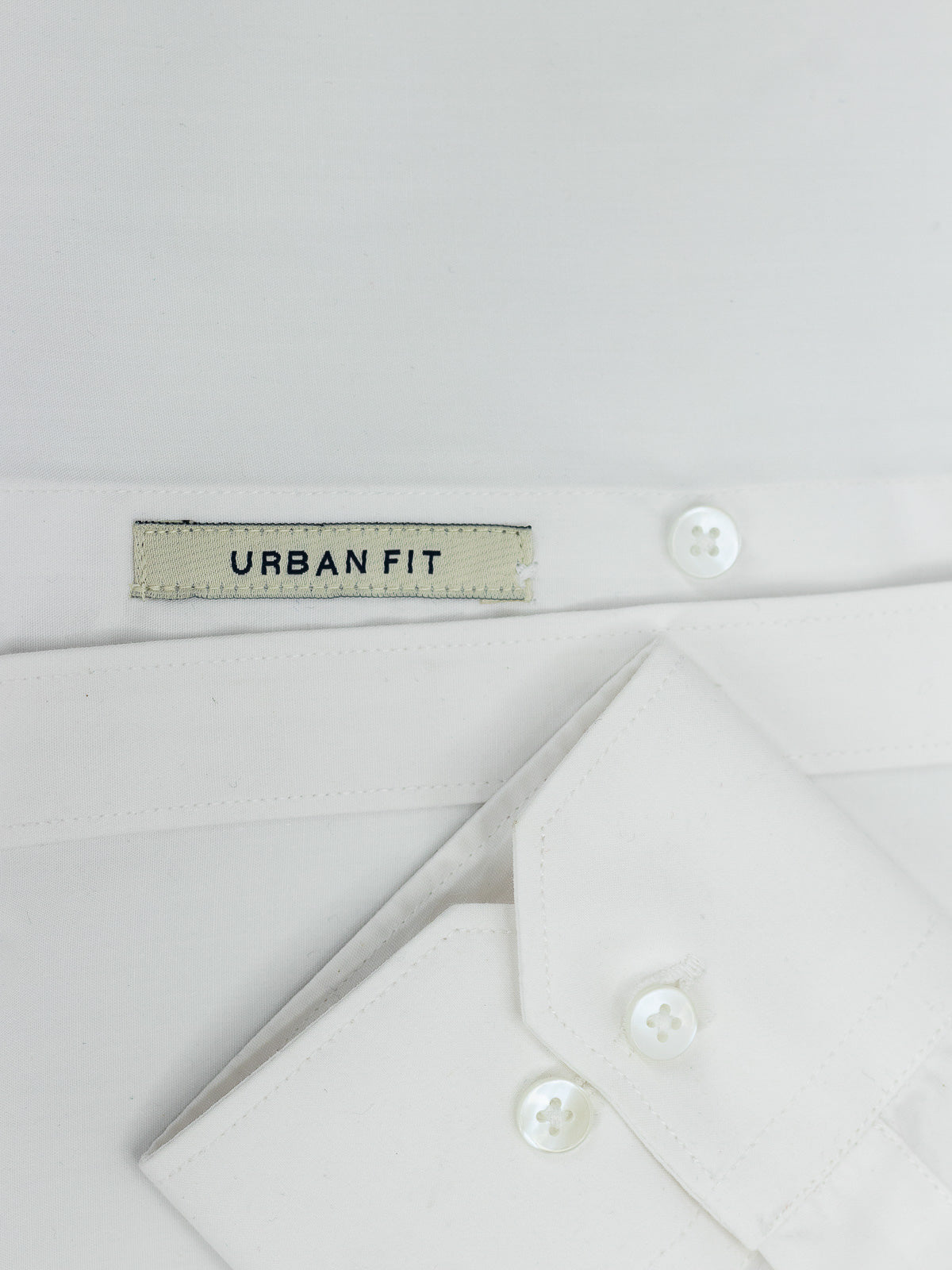 Paper White Plain Shirt