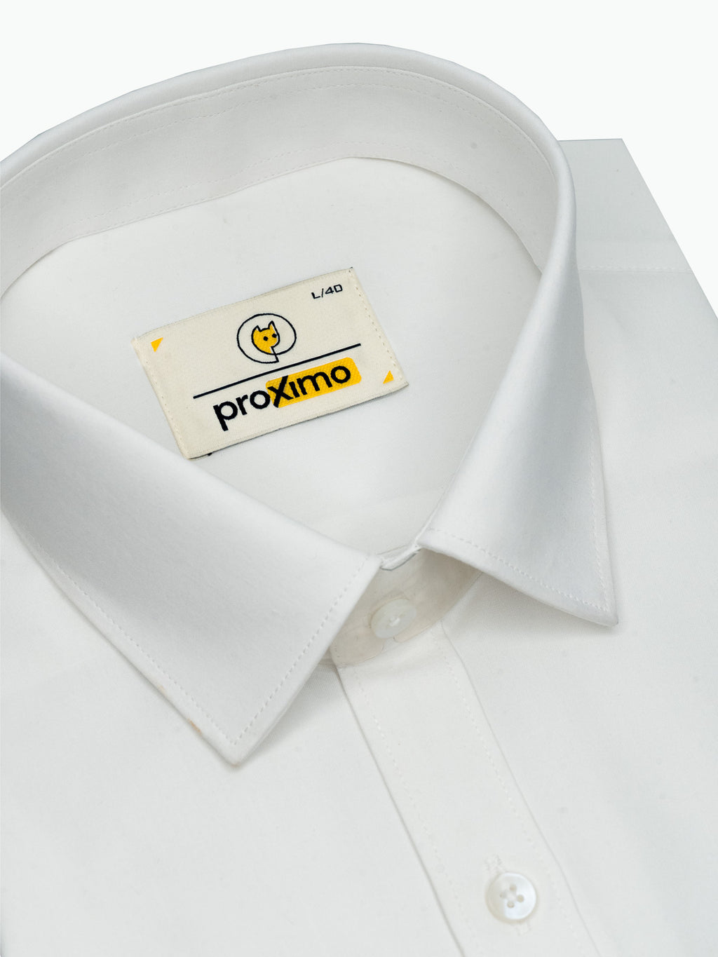 Paper White Plain Shirt