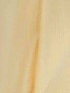 Pastel Yellow Mini Checks Stretch