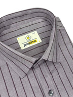 Mulberry Purple Executive Track Stripe