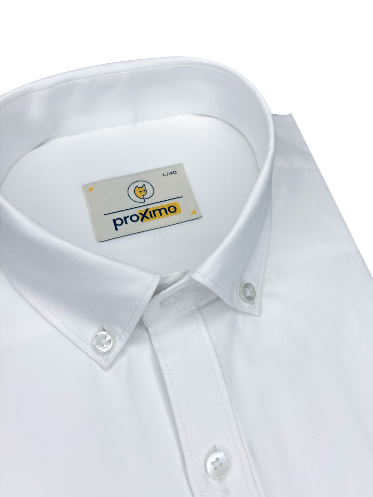 Plain Shirt in Pure White