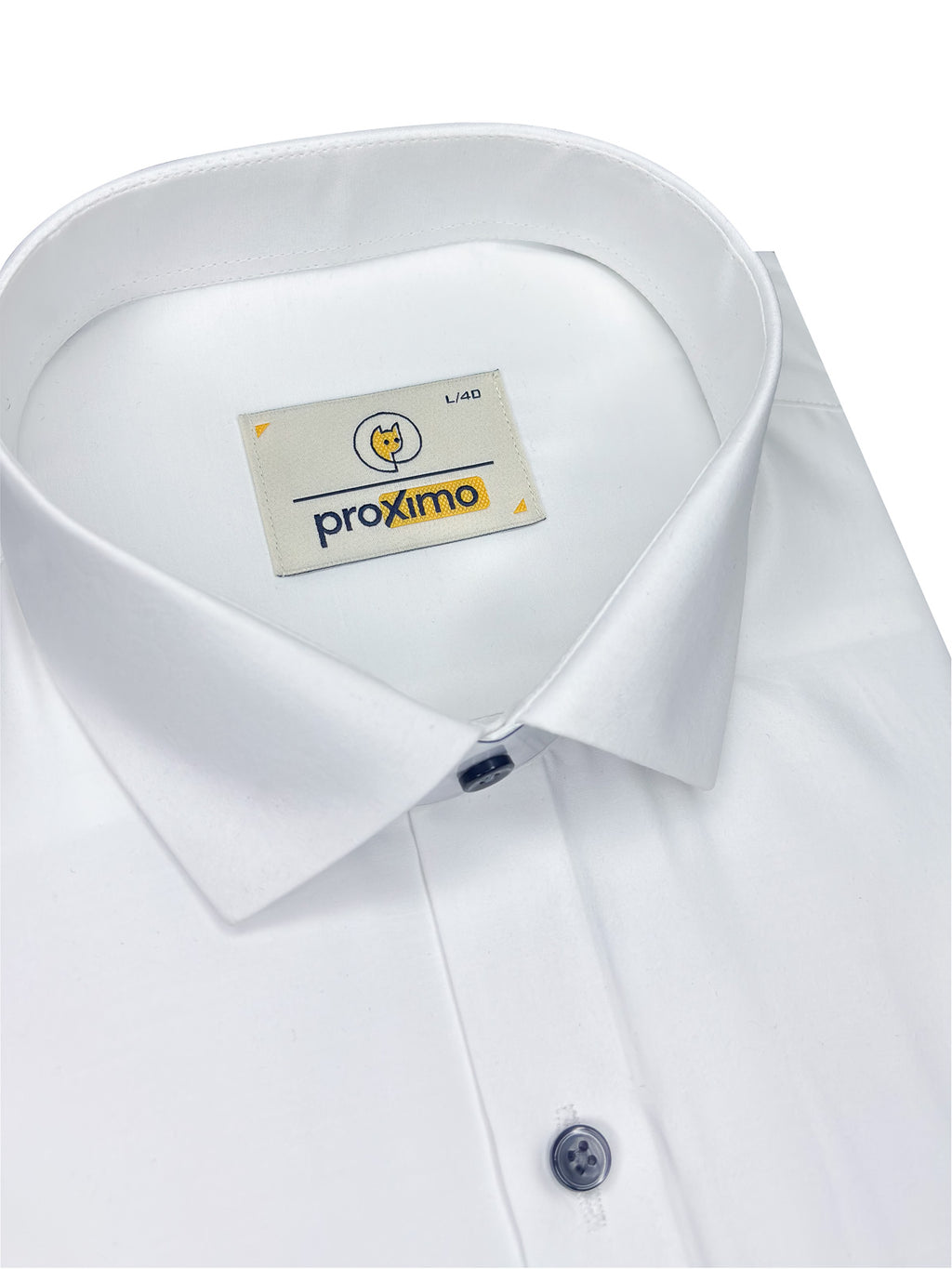 Plain Shirt in Pure White