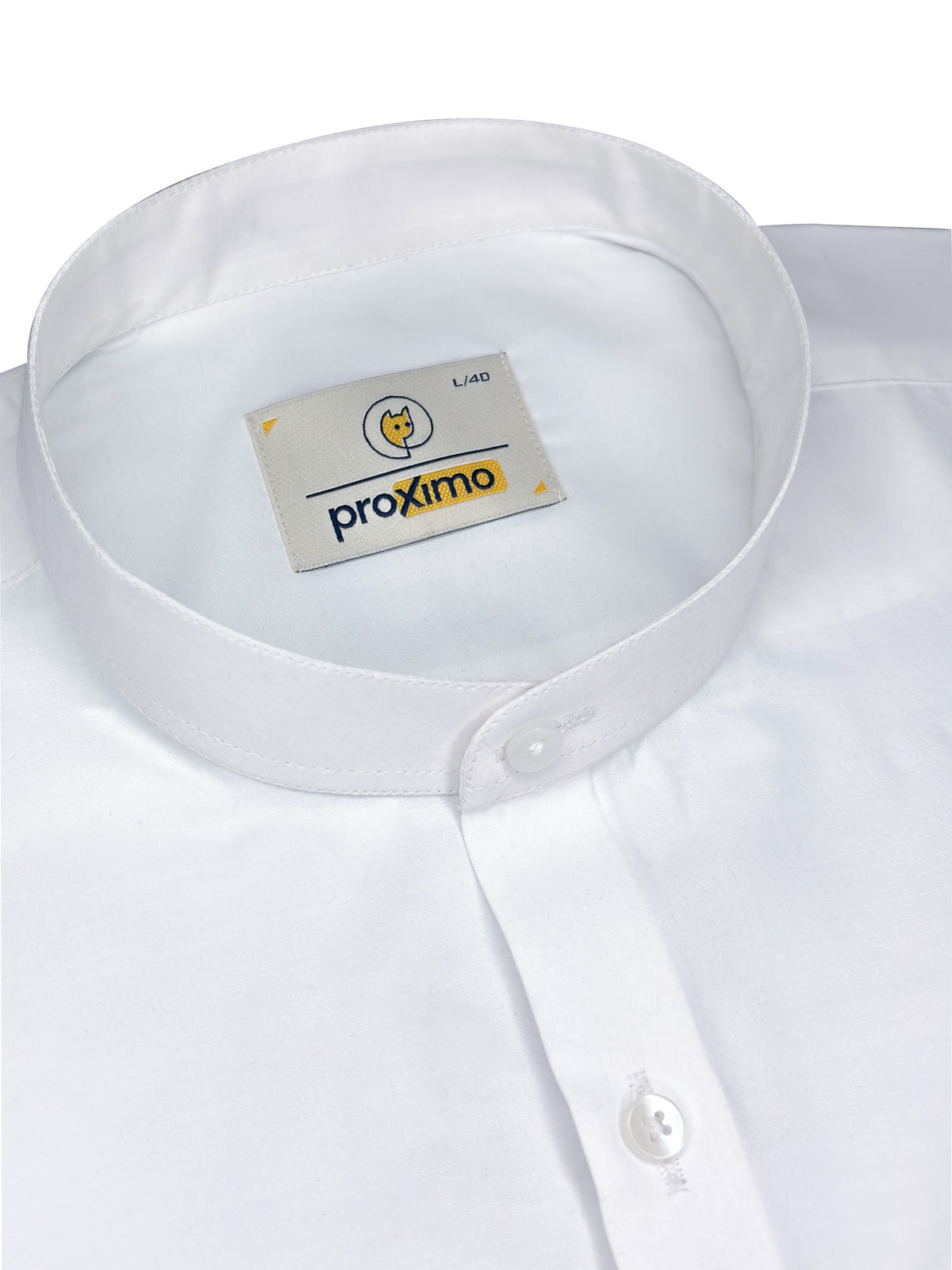 Plain Shirt in Pure White