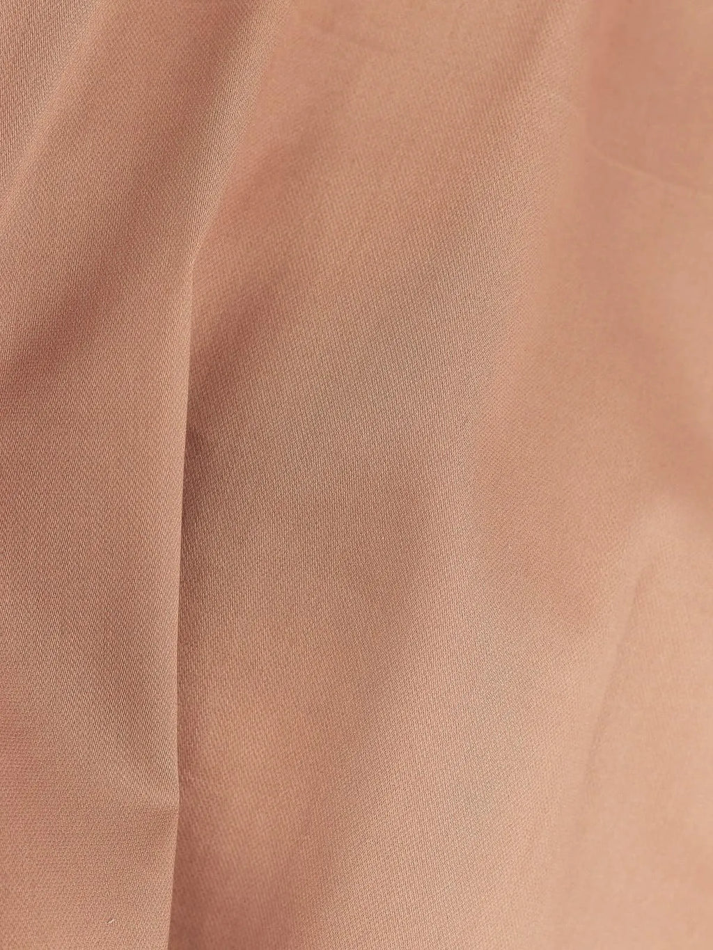 Warm Peach Solid Textured Stretch