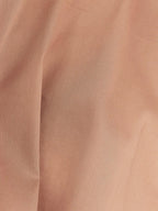 Warm Peach Solid Textured Stretch